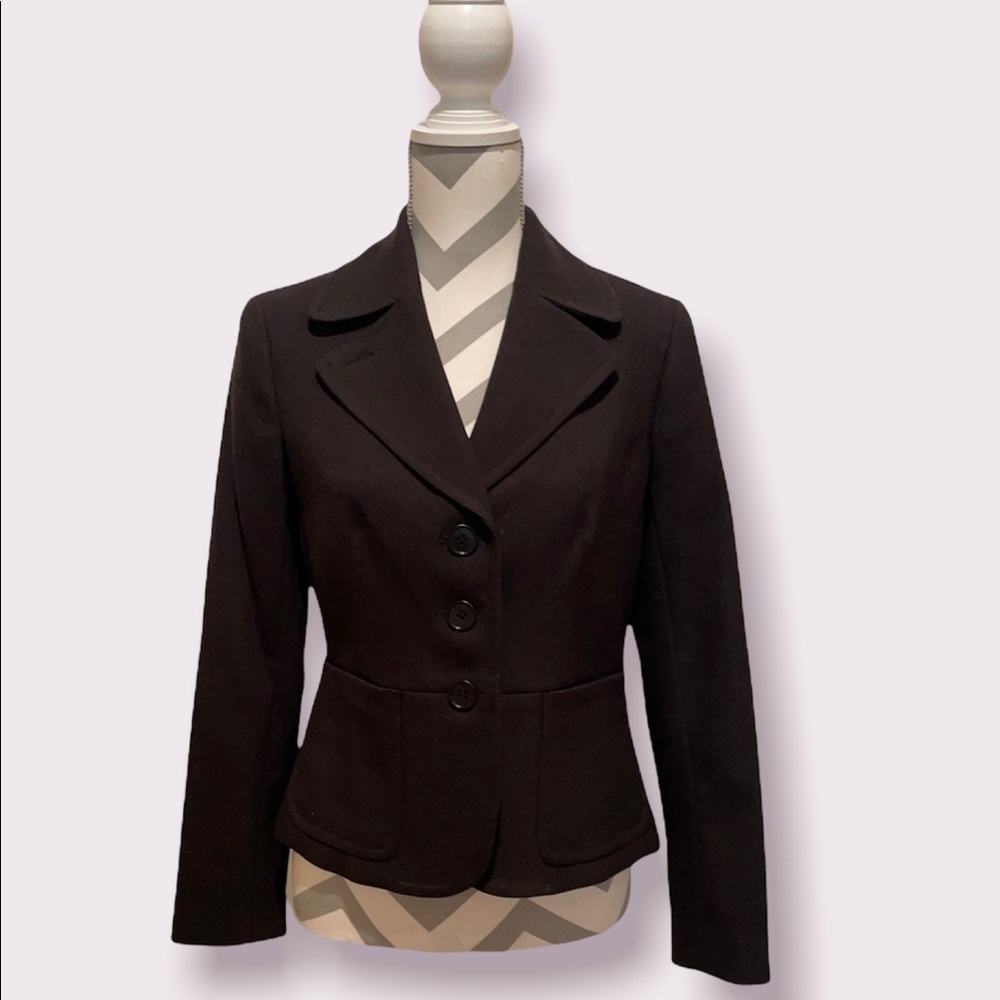 Talbots black suit jacket